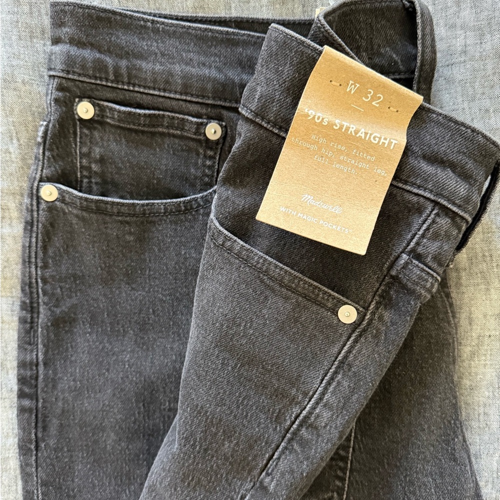 Madewell 90s Staight Jean Belmere Wash